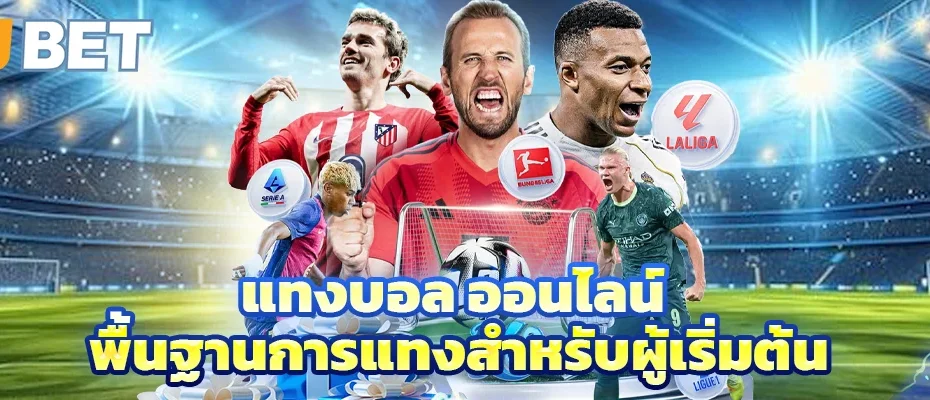 แทงบอล ออนไลน์ พื้นฐานการแทงสำหรับผู้เริ่มต้น